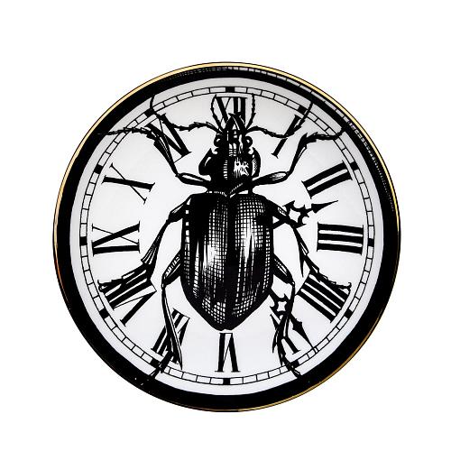 Тарелка 16 см Beetle clock