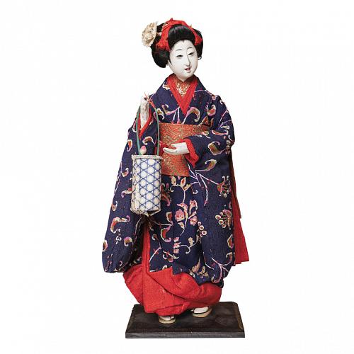 Фигурка декоративная Belle dame de Kyoto Дама/цветок в корзине
