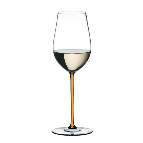 Бокал для вина Riesling/Zinfandel с оранжевой ножкой