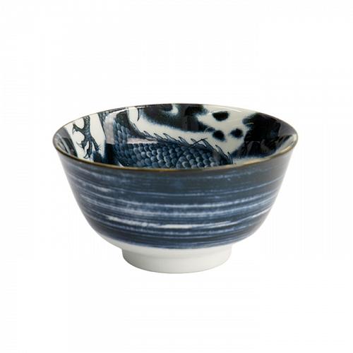 Чаша с драконом 12,7 см Japonism Black