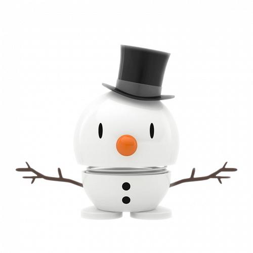 Фигурка декоративная Snowman малая цвет белый