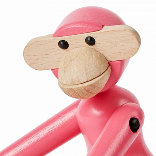 Фигурка Обезьяна Mini розовая