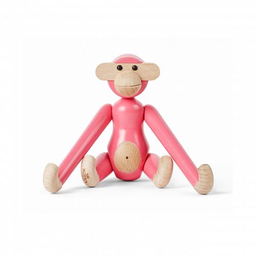 Фигурка Обезьяна Mini розовая