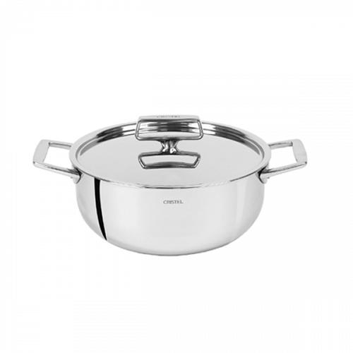 Кастрюля с крышкой 24 см Castel Pro