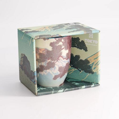 Кружка Kawaii Vintage Fuji