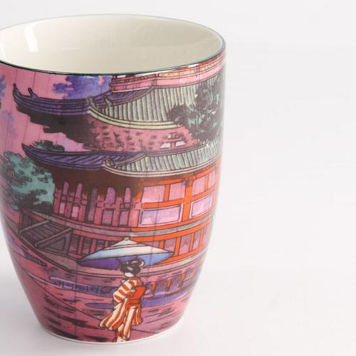 Кружка Kawaii Vintage Temple