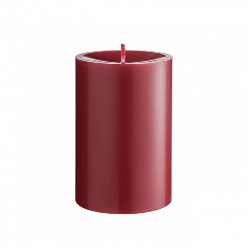 Свеча Original Burgundy 12 см красная
