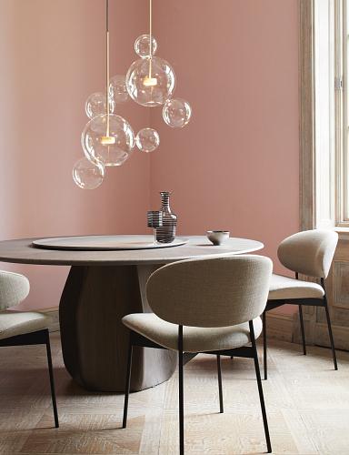 Светильник подвесной Bolle circular chandelier 14 bubbles