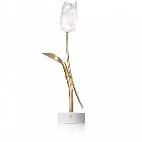 Светильник настольный Tulip база белая