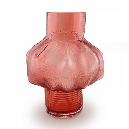 Ваза Bloom 32 см розовая