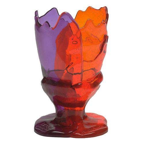 Ваза Twins orange and purple 36 см