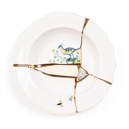 Тарелка суповая 22 см Kintsugi 01