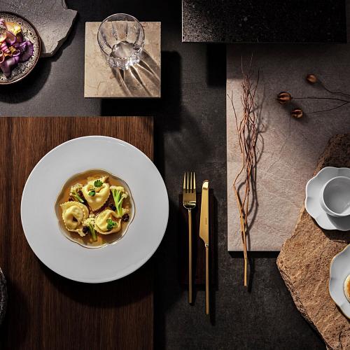 Тарелка для пасты 28 см Sonetto Oro